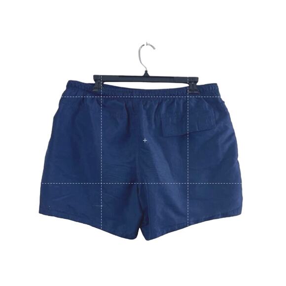 Men's Blue Speedo Vintage Swim Shorts M - Picture 2 of 4